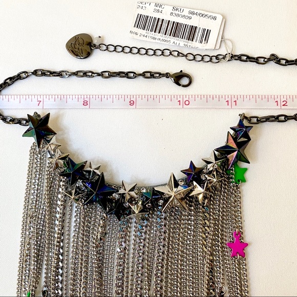 Betsey Johnson 'Star Power' Necklace/Bracelet Set NWT/HTF - Picture 13 of 14